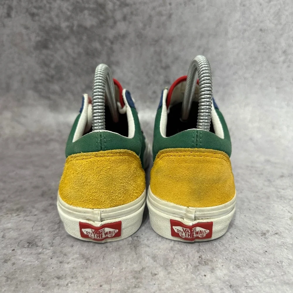 Vans Old Skool Sneakers Women 6.5 Multicolor Yacht Club Colorblock Canvas